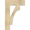 Ekena Millwork Westlake Block Rough Sawn Bracket, Douglas Fir, 6"W x 24"D x 36"H BKT06X24X36WTL05RDF - alternate 3